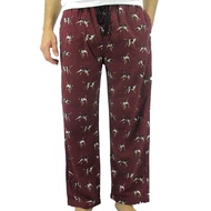 ROCK ATOLL Men's Animal Wolf Penguin Polar Bear Print Soft Flannel Pajama Bottoms