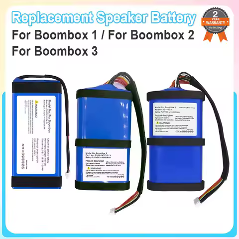 Replacement Speaker Battery For JBL Boombox 1 2 3 Boombox1 Boombox2 Boombox3 ID109GA SUN-INTE-213 GS