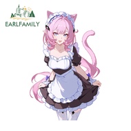 EARLFAMILY Elysia Car Stickers Fashionable Occlusion Scratch Motorcycle Trunk Bumper Windows Vehicle