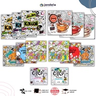 COLORING BOOK FOR ADULTS, ADULT COLORING BOOK, DOODLE COLORING - KUbusmedia