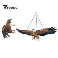 [Available] Polyresin Eagle Flight Of Freedom American Bald Eagle Hanging Bird Statue