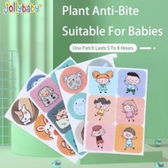 Jollybaby Essential Oil Anti-Mosquito Stickers For Children, Cartoon Stickers For Plants, 36 Pieces/