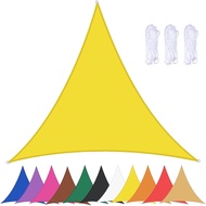 Sun Sail Sun Shade Sail Triangle Awnings for Patio Garden Canopy Outdoor Waterproof Shade Sails with