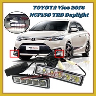 Toyota Vios TRD Vios 14 NCP150 OEM Daytime Day Light LED Daylight DRL with Wiring Set