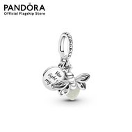 Pandora Glow-in-the-dark Firefly Dangle Charm เครื่องประดับ ชาร์ม ชาร์มเงิน ชาร์มสร้อยข้อมือ ชาร์มแพ