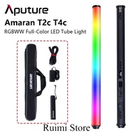 Aputure Amaran T2c/T4c RGBWW LED Tube Light - Full Color 2500K-7500K + APP Control - Professional Vi