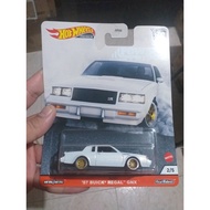 Hot Wheels Car Culture Power Trip 87 Buick Regal GNX White