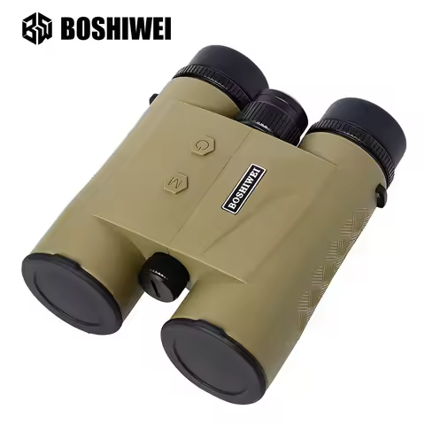 BOSHIWEI 10x42 HD Laser Rangefinder Binoculars IPX7 Waterproof Perfect for Camping Style Outdoor Use