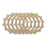 6pcs Clutch Friction Steel Plates Discs For HYOSUNG GT250 GT250N GT250R GV250 Aquilla gt 250 n gt250