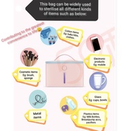 (new stocks@27 Oct)59s UV Sterilizer Bag-SAKURA PINK (With Drying Function)