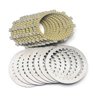 Motorcycle 9x Clutch Friction Plates 8x Steel Plates Disc Kits For YAMAHA YZF-R6 R6 2006-2021 YZF-R6
