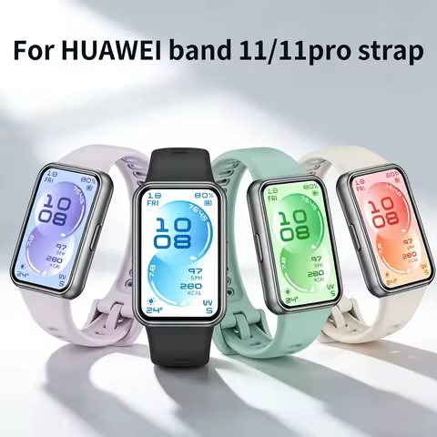 Original Strap For Huawei Band 11/11Pro Accessories SmartWatch Replacement Watchband Silicone Bracel