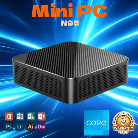 High‑Performance Mini Desktop PC Ultra N95 Multi-Screen Mini PC 16GB DDR4 NVMe SSD WiFi6 Silent Fan 