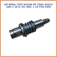 Bộ nòng thép gài mũi máy khoan BOSCH GBH 2-28 D DV DBV L CÓ LÒ XO VÀ NHÔNG