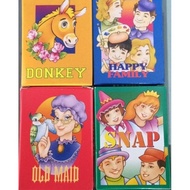 Kid's Game Happy Family Card (Donkey / Old Maid / Happy Family / Snap)