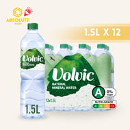 VOLVIC Natural Mineral Water 1.5L X 12 (BOTTLE)