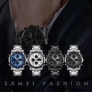 ✅ของแท้ 100% SKMEI 1389 ใหม่ผู้ชายกีฬานาฬิกาแฟชั่นนาฬิกาควอท์ซจับเวลานาฬิกาจอแสดงผลคู่ 3 นับถอยหลังนาฬิกาข้อมือกันน้ำ