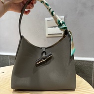 Longchamp Hobo bag 小號 斑鳩色