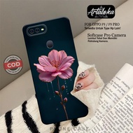 OPPO F9/F9 PRO Fashion Case Flower Softcase Hp OPPO F9/F9 PRO Silicone Pro Camera OPPO F9/F9 PRO Kes