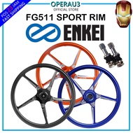 ENKEI FG511 SPORT RIM FG511 RCB MAGIC BOY KING DRAG HYLOS ENKEI Y125 Y125Z Y125ZR LC135 5S LC135 DISC SIAP BEARING BUSH