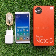 HP SEKEN XIAOMI REDMI NOTE 5 332GB FULLSET HP SEKEN HANDPHONE SECOND