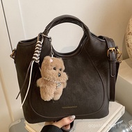 Bucket Bag Bag Casual Fashion Retro 2025 Fashionable Fashionable Commuter Shoulder Bag Winter Large 