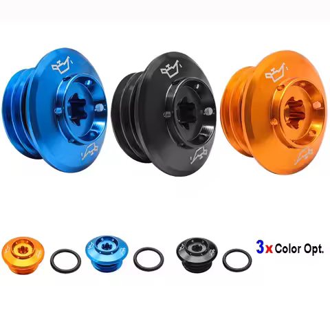M24x3 CNC Oil Filler Plug Cap For KTM 1290 1390 SuperDuke R/GT, BRABUS 1300 R 2014-2027 and 690 790 