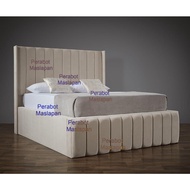 Velvet Bed Katil Divan Bed Add On Foam Mattress