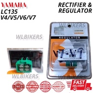 YAMAHA LC135 LC V4/V5/V6/V7 RECTIFIER & REGULATOR BATTERY CHARGER BULB PAKAI H4/HS1 -HOT ITEM-