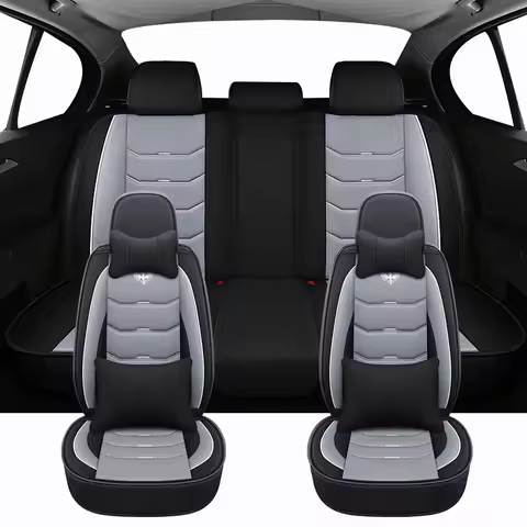 Universal FLAX Car Seat Covers For Audi Q7 4L A3 8P 8V Q3 A4 B7 B8 Q2L A6 Wogan C6 4F 4G Anant A7 Q5