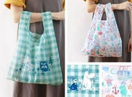 Moomin嚕嚕米Eco Bag購物袋 嚕嚕米摺疊購物袋 手提袋 便當袋 環保購物袋 餐具袋 午餐袋（現貨)