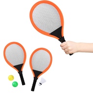 Kids Badminton and Tennis Set Durable Badminton Tennis Racket Outdoor Parent-Child Sports Game Toy Light Weight Racket