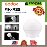 Godox AK-R22 Diffusion Dome Flash Diffuser Modifier fo Godox V1 Series Flashes AD100PRO AD200PRO