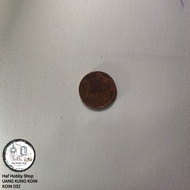 Uang Koin Kuno 1 Euro Cent Tahun 2008