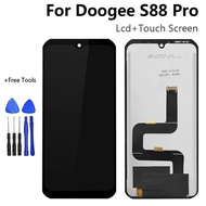 สำหรับ S88 DOOGEE Pro อะไหล่ชิ้นส่วนจอสัมผัสแอลซีดีของเครื่องแปลงดิจิทัล Doogee S88PRO หน้าจอ LCD