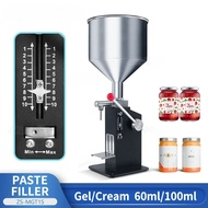 Honey Filling Machine Manual Liquid Paste Bottle Filler Cosmetic Cream Pasta Sauce Peanut Butter Foo