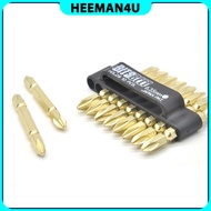 Heeman4u Philips PH2 45mm Magnetised Screwdriver Bit Set (+) 10pcs Power Bit Magnetic Tip Pemutar Sk