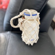 Cotton Rope Cup Mesh Bag Braided Water Multi-Strand Multi-Color Optional Holder BC4