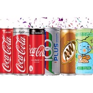 Wholesale Can Drinks Mix & Match ( Coke / 100plus / Coke Zero / Redbull / Ayataka / Dasani / Ice Mou