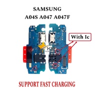 Samsung A04S A047 Charger Connector With Ic Board Mic Charging Board