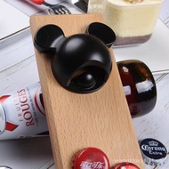 ckey Creative Refrigerator Magnet Bottle Opener ckey Mouse Girl Gift Magnetic Wall-mounted Beer Open