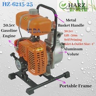 HARZ HZ-6512-25 1” SELF PRIMING WATER PUMP 30.5cc 30M 2Stroke Petrol Pam Air