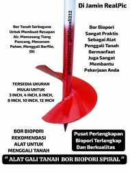 Termurah Bor Biopori / Alat Bor Tanah Manual Untuk resapan air / Alat Bor tanah Resapan Air