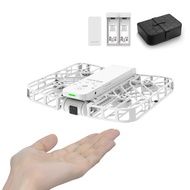 HOVERAir X1 Self-Flying Camera White Combo with PU Case, Pocket-Sized Drone HDR Video Capture, Palm