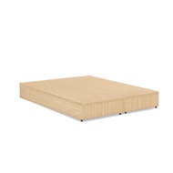 [特價]ASSARI-簡約3分床座/床底/床架-雙大6尺胡桃
