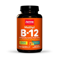 Methyl B-12 2500 mcg - 100 Chewable Tablets, Tropical - Bioactive Vitamin B12 - Supports Energy Prod