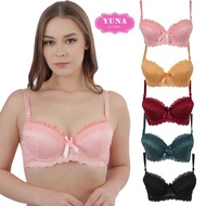 YUNA | Size 34A - 40A | YUNA 3011 Lace Wire Brucade Bra