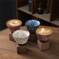 kiln change Mugs Creative Ceramic Mug With base Mugs Ceramic Retro Coffee Mug
