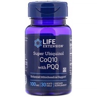 Life Extension Super Ubiquinol CoQ10 with PQQ 100 mg 30 Softgels