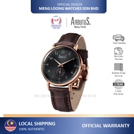 ARBUTUS AR804RBF Winding Leather Strap Men watch